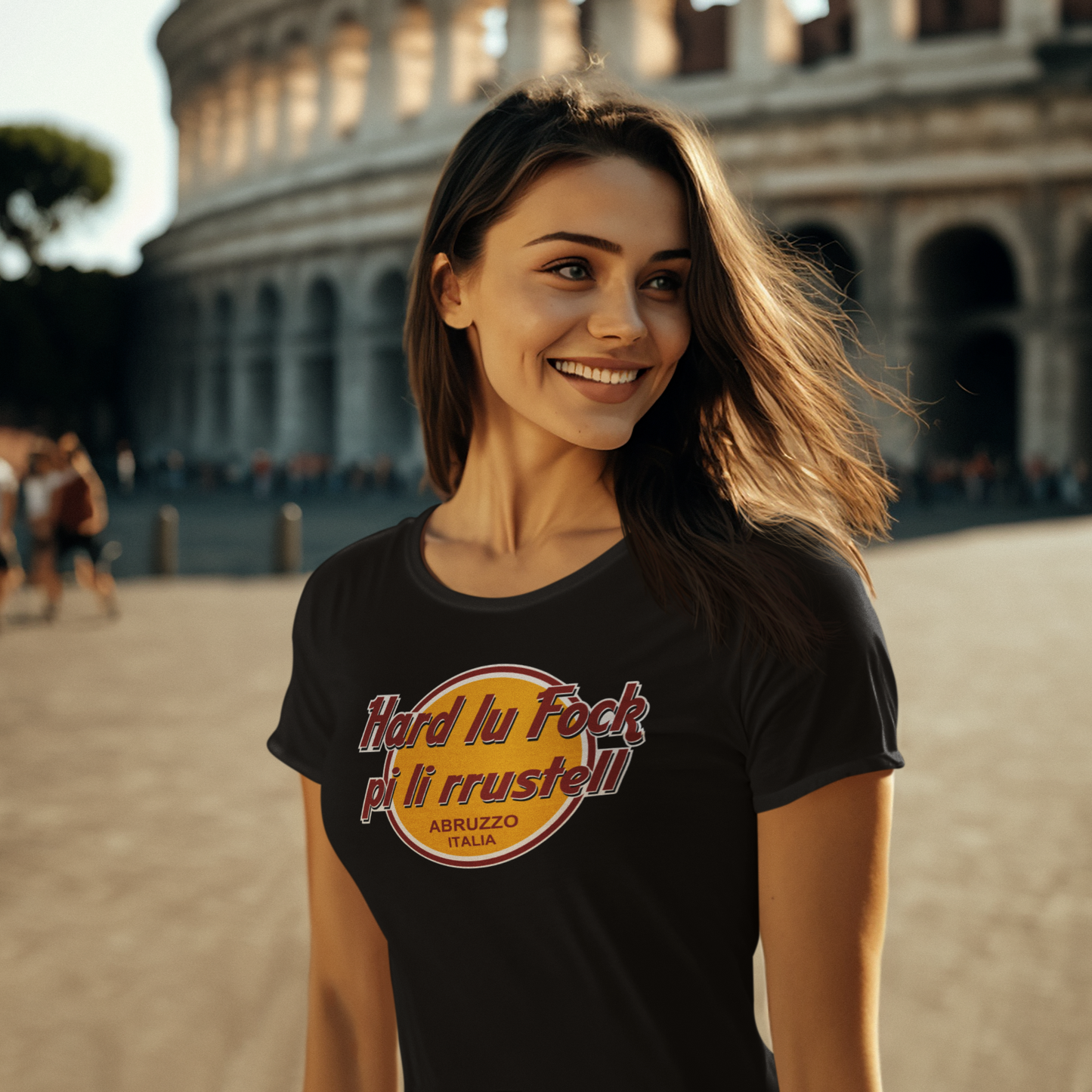 T-shirt Maglietta "Hard lu Fock pi li rrustell"