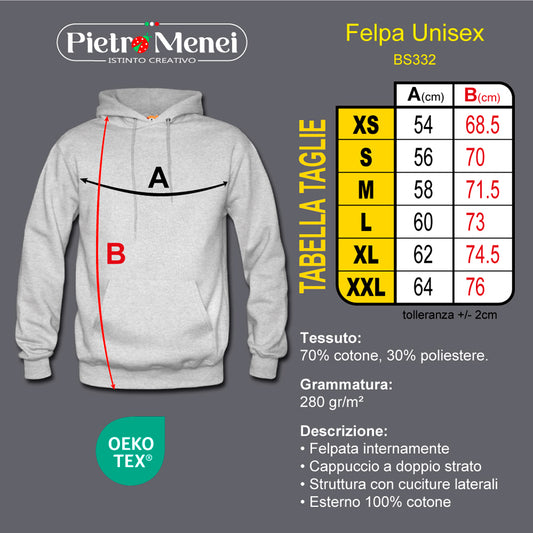 Felpa Baciami poi ti Spiego