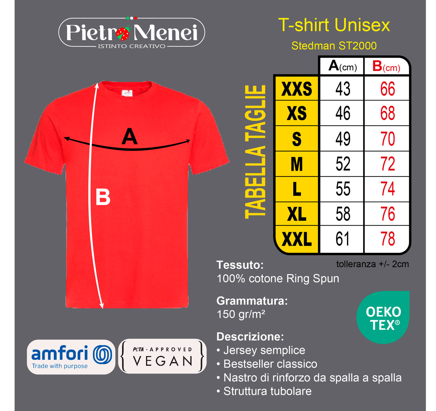 T-shirt Maglietta "Momentaneamente Single"