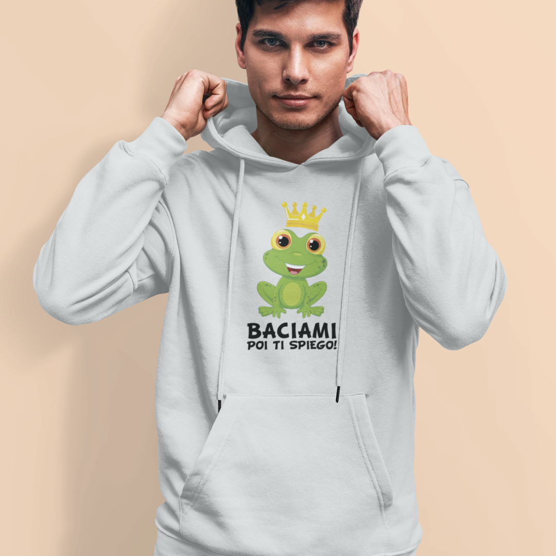 Felpa Baciami poi ti Spiego