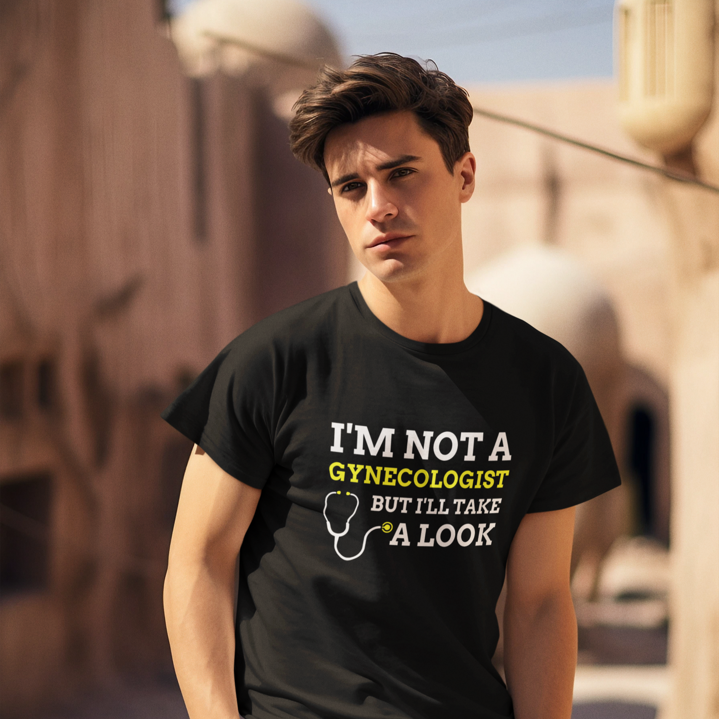 T-shirt Maglietta I'm not a Gynecolist