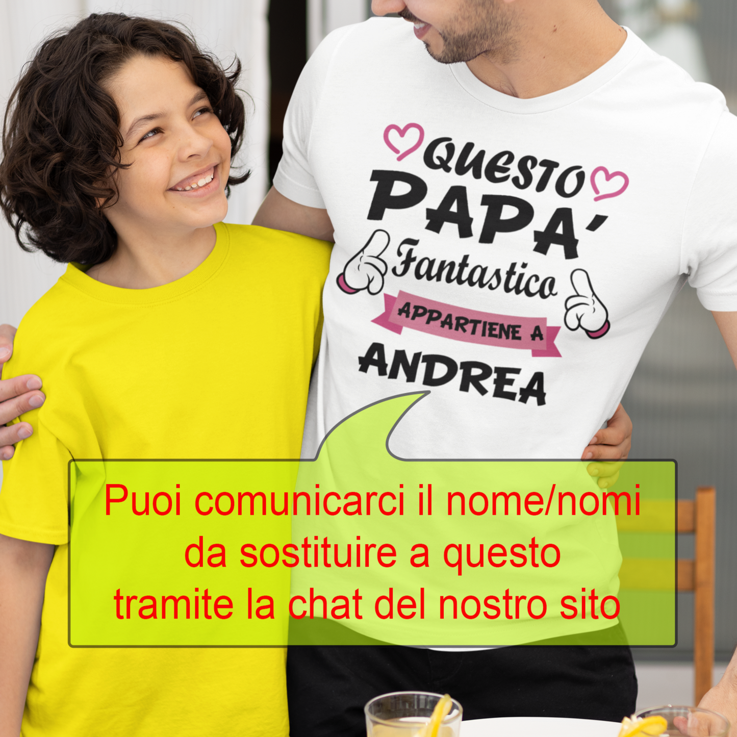 T-shirt Maglietta Questo Papà Fantastico